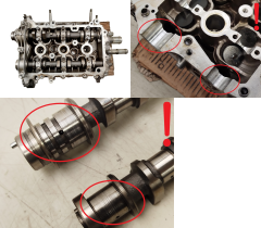 Glava motorja Toyota Aygo 1KR 1611541580 1.0 12v C1 107 2