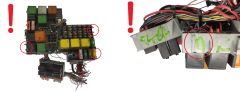 Modul 09115142 09115141 PA6-GB20GF10 Opel Delphi 2712