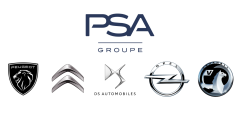 Emblem Spredaj Nov Original 7810AJ 7810.AJ Peugeot