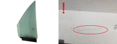 Steklo vrat Levi Spredaj 7701470198 770084839 Renault Megane Cabriolet