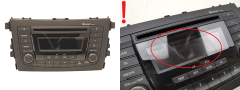 Radio CD predvajalnik BT Suzuki Celerio 39101-84M10 CQ-JZ93F2TT PA84M1