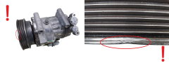 Kompresor Klimatske Naprave 8200365787--A SD6V12 1452 Sanden Renault Nissan 1000