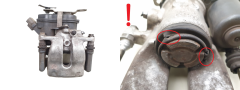 Zavorna čeljust Desni Zadaj 440007045R 440017176R Renault Megane 4