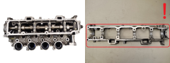 Glava motorja Citroen Peugeot Ford 9643477110 0200CN 1.4 HDI TDCi 8v 3