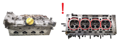 Glava motorja 1640 7701475605 2.0 16v Turbo F4R776 Renault