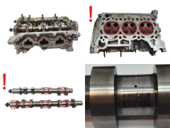 Glava motorja Renault 1642R-5 110417920R 0.9 TCE H4B S55