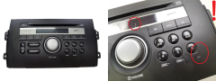 Radio CD predvajalnik Suzuki Fiat 39101-79J0 CQ-MX0571G PACR04 1119