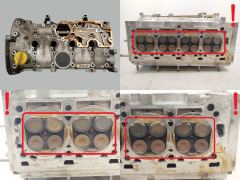 Glava motorja Renault 7700600552F 7700600530 1.4 1.6 16v K4M K4J