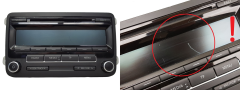 Radio CD predvajalnik VW 1K0035186AQ 7642272360 Bosch