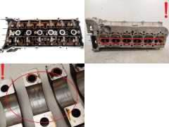 Glava motorja BMW 1436793 3.0 24V 306S3