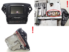 Navigacija Radio Ford Mondeo BS7T-18K931-EC BS7T-19H449-CAA