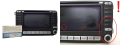 Radio CD predvajalnik Navi VW Golf 1K0035198C 7612002071 Blaupunkt 0282