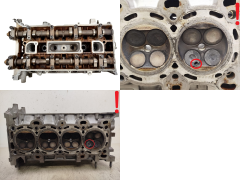 Glava motorja Ford 1S7G-6090-AX 1S7G-6A271-AG 1S7G-6A272-BG 1.8 CHBA