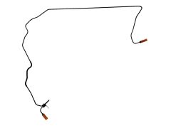 Hidravlična cev Original 5270WG 5270.WG Citroen