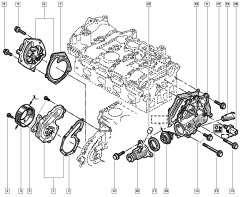 Ohišje Termostata Original Renault Megane Scenic 2 8200489586