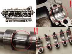 Glava motorja Renault Nissan 7760 F2 7701473181 1.5 DCI 3