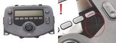 Avtoradio Peugeot 108 Aygo C1 2 86120-0H050 CQ-SS94F1AE 1109