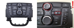 Kontrolna Plošča Radio Opel Meriva B 13362776 CD400