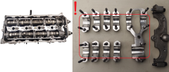 Glava motorja KIA Hyundai 2.5 16V CRDI D4CB