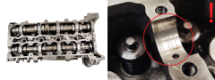 Glava motorja Mercedes-Benz R651016 2.2 CDI 651921