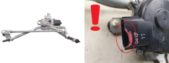 Mehanizem Brisalcev Renault Captur 288001161R Mitsuba 1063
