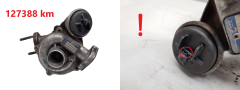 Turbopolnilnik Opel Fiat 54359700005 54351014808 3554359700005 127388 km