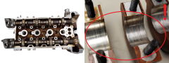Glava motorja Alfa Romeo 55185881 2.2 JTS 939A6000 3