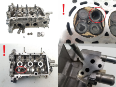 Glava motorja 1.0 VVti 1KR742 EGR Toyota IQ 11101-40031