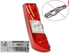 Luč Levi Zadaj Dacia Dokker 265551619R Valeo Nov Original