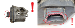 Egr Ventil Renault Dacia 1.5 DCI 147102557R H8201143495