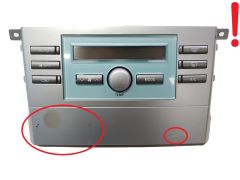 Kontrolna Enota Grelca Toyota Corolla Verso 55900-0F030 55902-0F010-B