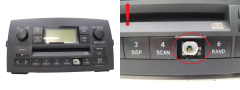 Radio CD predvajalnik Toyota Corolla 86120-13060-B0 CQ-TS7170A