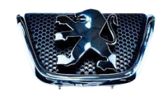 Emblem Spredaj Original Peugeot 206 7810c5