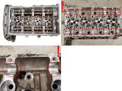 Glava motorja Ford Transit BK3Q-6K537-A1C BK3Q-6090-AC 2.2 TDCI CYRA