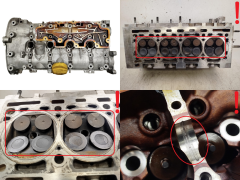 Glava motorja Renault 1640 7701475605 2.0 16v Turbo 2