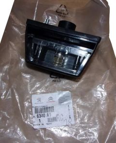 Luč registrske tablice Original 6340A1 6340.A1 Citroen Peugeot