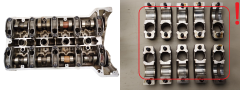 Glava motorja Mercedes-Benz R1110163401 1.8 16V 111921 2