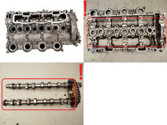 Glava motorja Ford PSA Volvo 0200EH 9655911480 1.6 16V TDCI G8DB 12