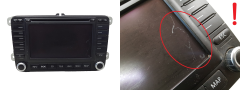 Radio CD predvajalnik Navi VW 1T0035194D 7612002039 Blaupunkt