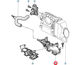 Oljni Separator 1105000QAA Renault 1.4 1.6 16V