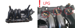 Sesalni kolektor LPG 8200961787 7700273860 1.4 K7J Dacia Sandero