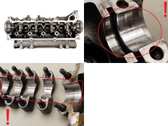 Glava motorja Renault 284581 110417781R 1.5 DCI