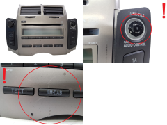Radio Cd Mp3 Predvajalnik Toyota Yaris 86120-0D490 W13811 Fujitsu 1362