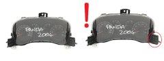 Merilnik hitrosti Fiat Panda 5550004601 04 58534