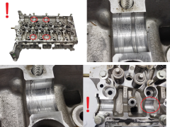 Glava motorja Ford Transit YC1Q-6090-BB YC1Q6090BB 2.4 TDCI F4FA