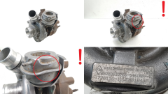 Turbopolnilnik 8200646108 GTA1549LV Garrett 770116-1 2.0 dCi Renault Laguna 3