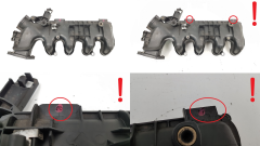 Sesalni kolektor 9684941780 0361N3 1.6 HDI 16v TDCi Ford PSA Volvo S6