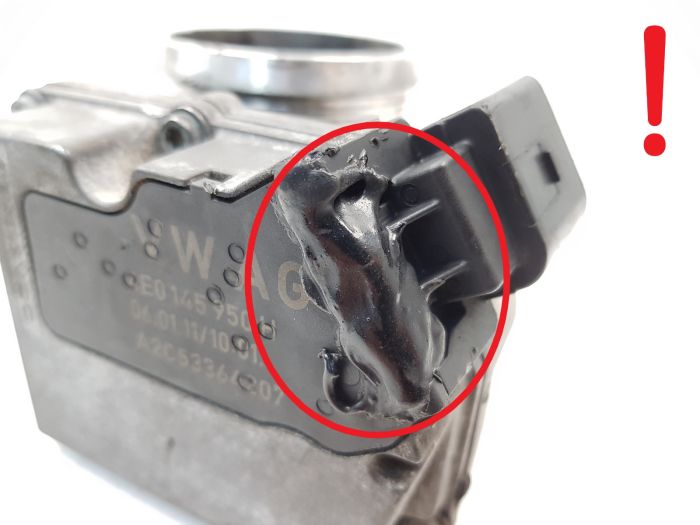 Ventil teleskopa za plin 4E0145950H A2C53364207 2.7 3.0 TDI VW AG
