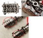 Glava motorja Toyota Aygo 1KR 1611541580 1.0 12v C1 107 2