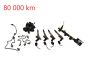 Črpalka za gorivo in injektorji 167001930R 166009567R 2.3dCi Master 80000km